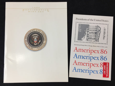USA 1986 Presidential Mint Set EP58