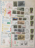 Vatican Covers Aviation Religion Art Covers (Apx 70 Items) UK2323