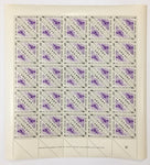 Lundy 1954/55 Millenary Wildlife Triangulars Sheets MNH x 14 UK314