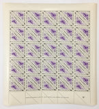 Lundy 1954/55 Millenary Wildlife Triangulars Sheets MNH x 14 UK314