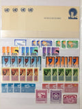 UNITED NATIONS Stockbook With a collection(Apx 700) MH MNH GM2820