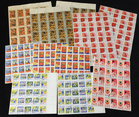 VIETNAM 1974 Used Blocks Sheets (Apx 1100 Stamps) APR2289