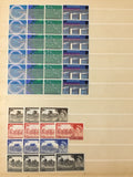 Great Britain QE 1960s Pre Decimal MNH(100s) EFTA Red Cross GM2825