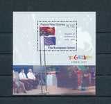 Papua New Guinea 2008 European Union Sheets & Stamps MNH(Pap195a)