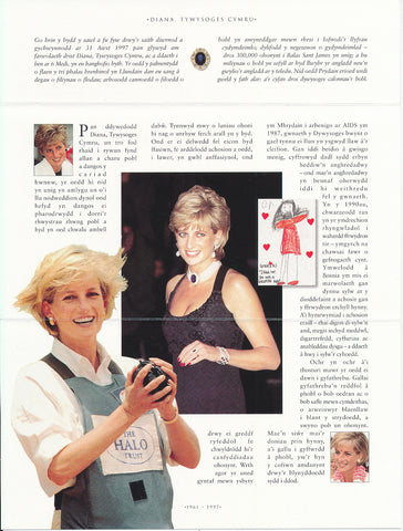 Great Britain Lady Diana 1997 Royalty WELSH PACK MNH Top220