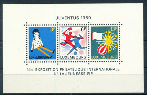 Luxembourg 1969 Juventus Mini Sheet MNH /Top286s