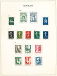 Netherlands 1939/50 M&U on Pages(Apx 150 Items)Art Child Welfare (uk3320