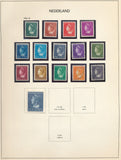 Netherlands 1939/50 M&U on Pages(Apx 150 Items)Art Child Welfare (uk3320