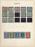 Netherlands 1939/50 M&U on Pages(Apx 150 Items)Art Child Welfare (uk3320