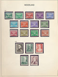 Netherlands 1939/50 M&U on Pages(Apx 150 Items)Art Child Welfare (uk3320