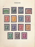 Netherlands 1939/50 M&U on Pages(Apx 150 Items)Art Child Welfare (uk3320