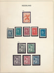 Netherlands 1939/50 M&U on Pages(Apx 150 Items)Art Child Welfare (uk3320