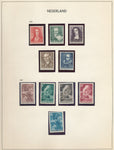 Netherlands 1939/50 M&U on Pages(Apx 150 Items)Art Child Welfare (uk3320
