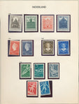 Netherlands 1939/50 M&U on Pages(Apx 150 Items)Art Child Welfare (uk3320