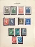 Netherlands 1939/50 M&U on Pages(Apx 150 Items)Art Child Welfare (uk3320