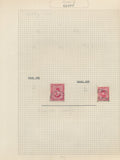 EGYPT Mid Period M&U Collection on Pages(Apx 80+ Items) UK3354