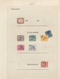EGYPT Mid Period M&U Collection on Pages(Apx 80+ Items) UK3354