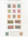 Monaco 1922/33 MH Used To 10F on 6 Pages (40+Items) hexagon cancellation BL901