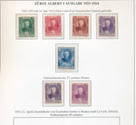 Monaco 1922/33 MH Used To 10F on 6 Pages (40+Items) hexagon cancellation BL901