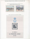 Monaco 1979/84 Mainly MNH (60+Items) Art Sheets Europa Sport on 14 Pages BL988