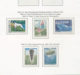 Monaco 1979/84 Mainly MNH (60+Items) Art Sheets Europa Sport on 14 Pages BL988