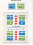 Monaco 1979/84 Mainly MNH (60+Items) Art Sheets Europa Sport on 14 Pages BL988