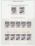 Monaco 1988/90 Sheets Art MNH on 16 Sides (Apx 75+Items) BL981