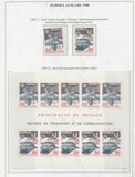 Monaco 1988/90 Sheets Art MNH on 16 Sides (Apx 75+Items) BL981