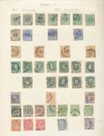 Belgium 1860s/1940s Used on 23 Pages (Apx 400+Items) UK356