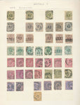 Belgium 1860s/1940s Used on 23 Pages (Apx 400+Items) UK356