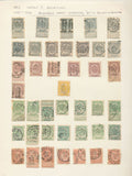 Belgium 1860s/1940s Used on 23 Pages (Apx 400+Items) UK356