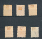 Denmark Randers Locals 1887/88 Used (6 Items) BL938