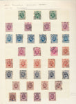 Belgium 1860s/1940s Used on 23 Pages (Apx 400+Items) UK356
