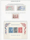Monaco 1988/90 Sheets Art MNH on 16 Sides (Apx 75+Items) BL981