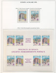 Monaco 1988/90 Sheets Art MNH on 16 Sides (Apx 75+Items) BL981