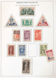 Monaco 1948/51 M&U on 7 Pages (Apx 55) BL905