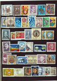 AUSTRIA wholesale Mid Modern Collection 4000+ used stamps full pages 2,3kg H175