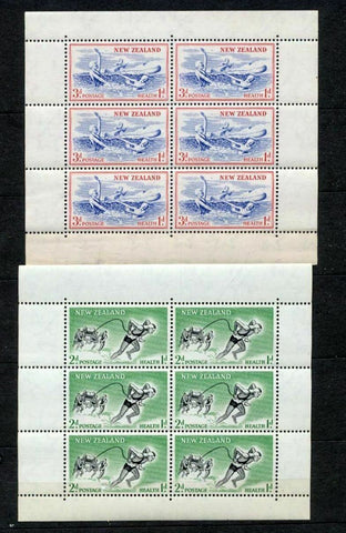 New Zealand 1957 Health Sheets upright wmk MNH x 2 (Top605)