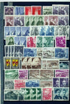 AUSTRIA wholesale Mid Modern Collection 4000+ used stamps full pages 2,3kg H175