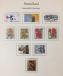 West Germany MNH Printed Pages Binder Collection (Apx 200) GM2583