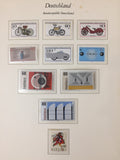 West Germany MNH Printed Pages Binder Collection (Apx 200) GM2583