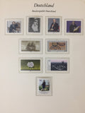 West Germany MNH Printed Pages Binder Collection (Apx 200) GM2583