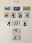 West Germany MNH Printed Pages Binder Collection (Apx 200) GM2583