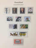 West Germany MNH Printed Pages Binder Collection (Apx 200) GM2583