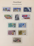 West Germany MNH Printed Pages Binder Collection (Apx 200) GM2583