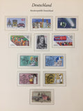 West Germany MNH Printed Pages Binder Collection (Apx 200) GM2583