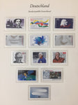 West Germany MNH Printed Pages Binder Collection (Apx 200) GM2583