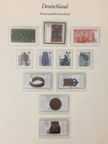 West Germany MNH Printed Pages Binder Collection (Apx 200) GM2583