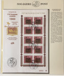 Germany 500 Year Post on 28 Pages 1980/90 Covers Cards BL1570