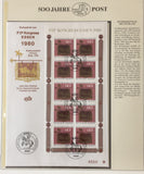 Germany 500 Year Post on 28 Pages 1980/90 Covers Cards BL1570